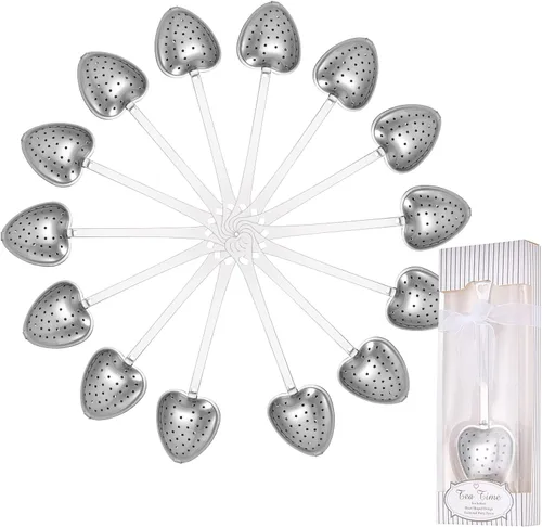 Vista 3 de 30 infusores de té en forma de corazón para recuerdos de boda, regalos de despedida de soltera, regalos de despedida de soltera, recuerdos de fiesta