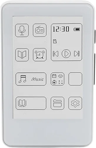 Reproductor de MP3 de pantalla de 2.7 pulgadas, reproductor de música con sonido de alta fidelidad Bluetooth 5.0, reproductor de música MP3 con