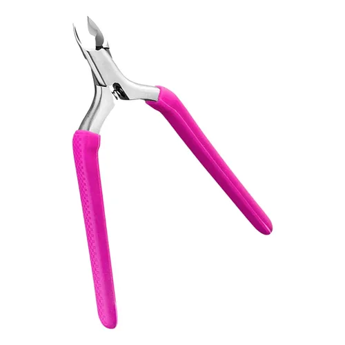 Vista 6 de Cuticle Cutter for Dry Skin Manicure Tool Nail Care Tool/Stainless Steel Cuticle Trimmer Cuticle Clipper Cuticle Nippers/for Salon Home/, Pink