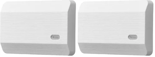 Vista 3 de Newhouse Hardware CHM3DCOVER Tapa para timbre de puerta, solo cubierta, se adapta a la mayoría de los modelos Nutone, Blanco
