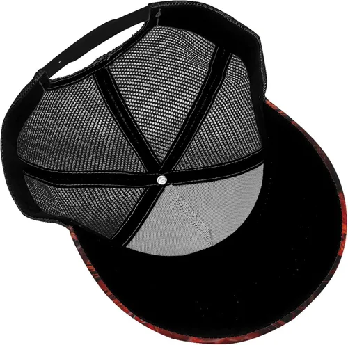 Vista 7 de Morbid Metal Band Angel Adjustable Baseball Cap Breathable Men's Mesh Fishing Hat Snapback Trucker Hat Comfort Suitable for Outdoors Such as Beach