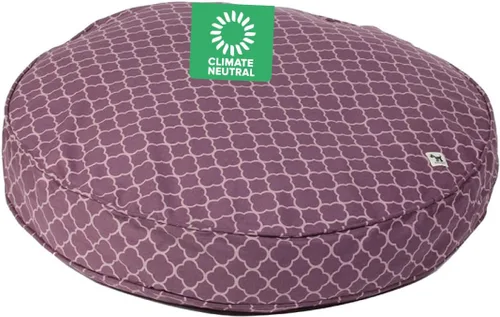 Vista 17 de Molly Mutt Funda para cama de perro de tamaño mediano a grande, estampado amarillo por mañana, mide 36 x 5 pulgadas, 100% algodón, duradera