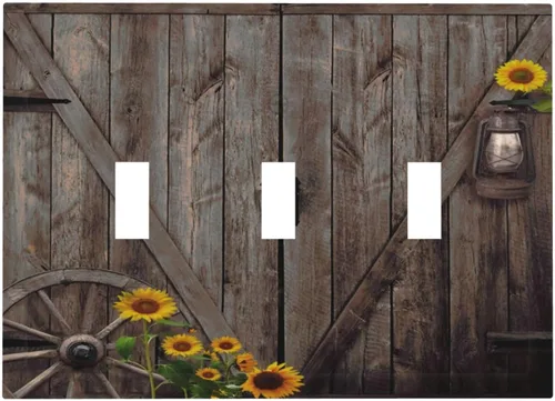 Vista 159 de Cubiertas de Placa de Pared Dúplex Individual Bosque Otoñal Hojas de Arce, Cubierta de Interruptor de Luz 1 Gang, Placa de Salida Decorativa