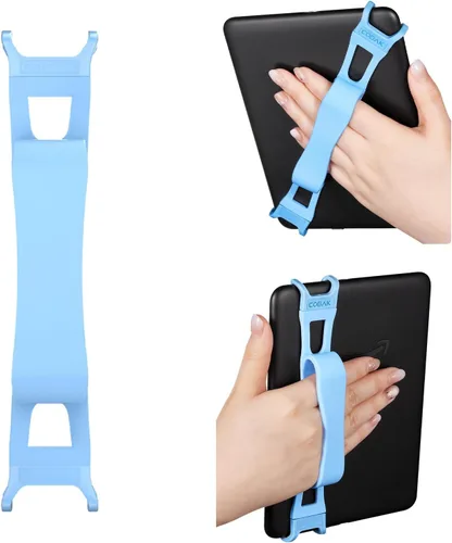 Vista 10 de CoBak Correa de mano para Kindle/Voyaga/Lenovo/Sony E-Book/Kindle Fire/Kobo/Tablets de 6-7.5", conveniente para la lectura antes de dormir, alta