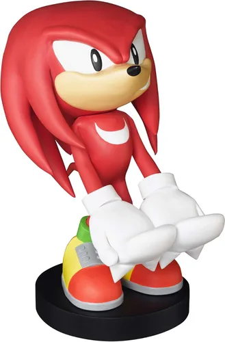 Vista 6 de Exquisite Gaming Nudillos Cable Guys Soporte para teléfono móvil y controlador incluye un cable de carga de 6 pies estatua de PVC resistente base