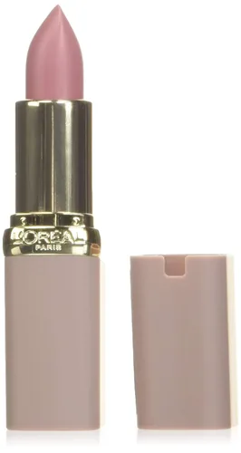 Vista 7 de L'Oreal Paris Cosmetics – Labial Colour Riche ultra mate altamente pigmentado, color piel