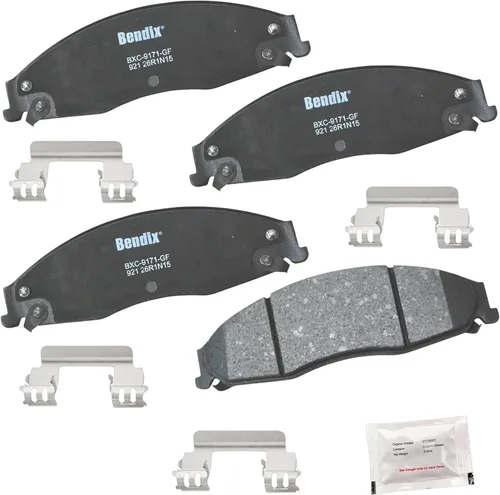 Vista 125 de Bendix Pastillas de freno delanteras de cerámica Priority1 CFC465AK2 para Acura EL 2005-1997, Honda Civic 2011-1996, Insight 2014-2010
