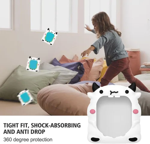 Vista 3 de Funda de silicona para máquina virtual Tamagotchi Uni para mascotas, funda protectora de silicona para Tamagotchi Uni Protector Skin con cordón