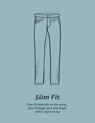 Vista 7 de Tienda Essentials Men's Slim-Fit Wrinkle-Resistant Flat-Front Chino Pant