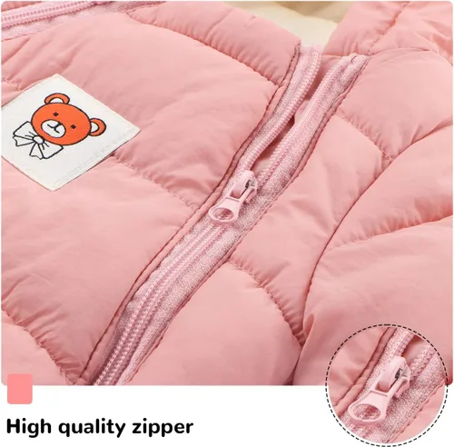 Vista 4 de Traje de nieve para bebés y niños, ropa de invierno para bebés, abrigo y chaqueta