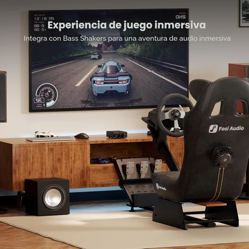 Vista 5 de Fosi Audio TP-02 Amplificador de Subwoofer Audio para el Hogar, Mini Amplificador de Graves Amplificador de Subwoofer Mono, con Chip TDA7498E