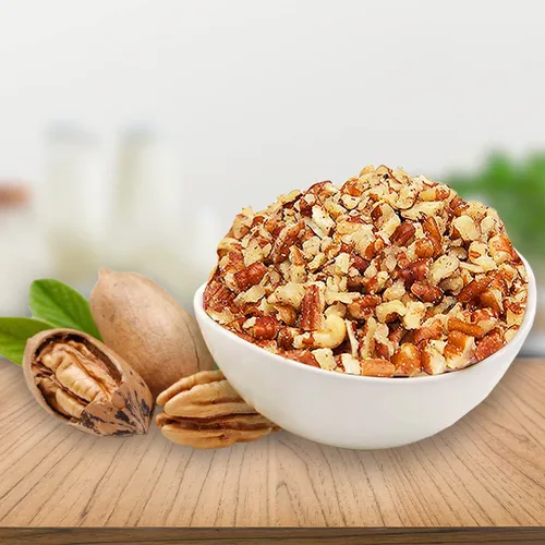 Vista 8 de Presto Sales Nueces picadas de 80 onzas Crudas, sin sal, natural, sin OMG, keto/paleo, veganas, nueces picadas, niveles de colesterol y reduce