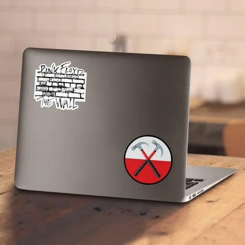 Vista 4 de Pink Floyd The Wall Album Rock Band - Camiseta y pegatinas