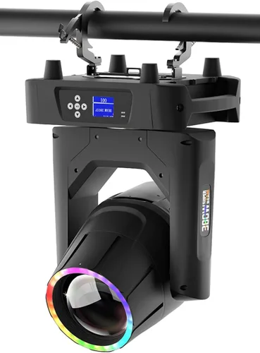 Vista 10 de SHEHDS Luz de cabeza móvil LED de 300 W con 13 Gobos, 11 colores, prisma 8+16, rueda de escarcha y arcoíris, efecto estroboscópico, DMX512