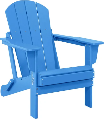 Vista 42 de Westin Outdoors Laguna WO Home - Silla plegable Adirondack para exteriores, muebles retro tradicionales para el hogar, para playa, balcón, patio
