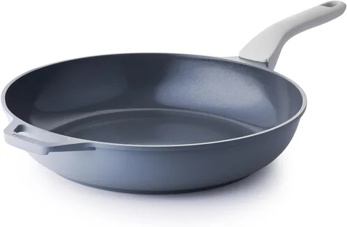 Vista 13 de PRICUSIS - Sartén antiadherente de 8/10/12 pulgadas con mango que no se calienta, completamente recubierta, compatible con inducción y apta