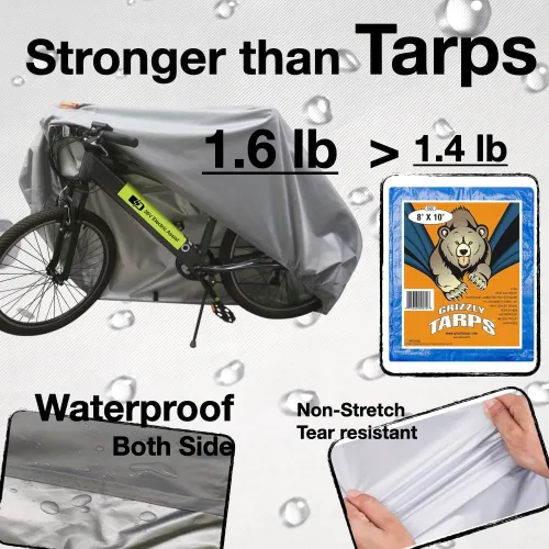 Vista 2 de Urby Fundas de bicicleta resistentes al agua y al calor. Ideal para bicicletas eléctricas como cubierta de batería de bicicleta eléctrica o cubierta