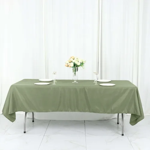 Vista 158 de Efavormart - Mantel rectangular, 60 x 102 pulgadas, resistente a las manchas y a las arrugas, lavable, mantel decorativo oblongo de tela de Amatista