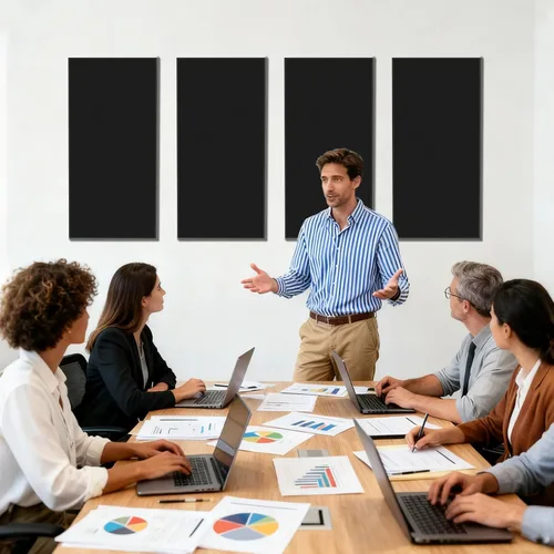 Vista 7 de FAHKNS Paneles de pared acústicos absorbentes de sonido: 48 "x24" x 2 "paneles de pared insonorizados de fibra de vidrio, paneles de aislamiento