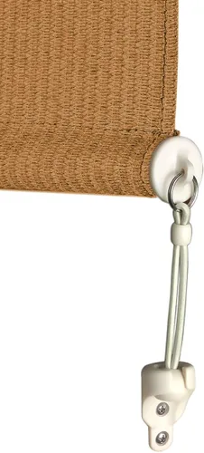 Vista 2 de Juego de 2 piezas de repuesto para sombra, kit de tapa elástica beige para exteriores Coolaroo persianas enrollables inalámbricas para exteriores