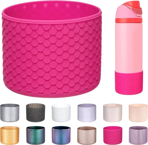 Vista 60 de Silicone Boot for Owala Water Bottle 24oz 32oz 40oz, Anti-Slip Protective Sleeve Bottom Bumper Protector for FreeSip, Twist, and Flip Stainless