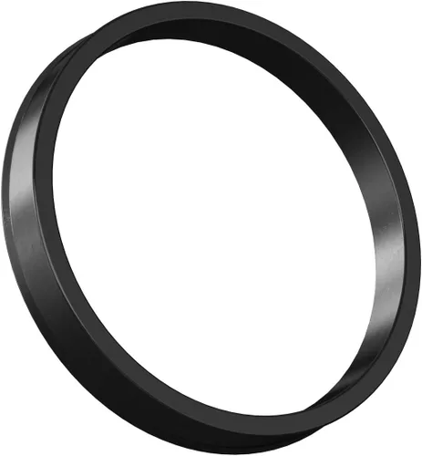 Vista 7 de Anillos espaciadores centrales de StanceMagic de 54.1 mm de DI a 67.1 mm de DE, anillos espaciadores de plástico de policarbonato negro, solo