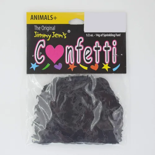 Vista 2 de Confeti Grizzly Bear Black - Paquete al por menor #9406 QS0
