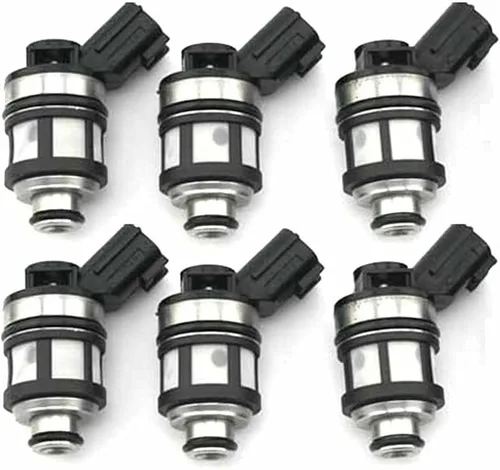 Vista 2 de 16600-38Y10 16600-38Y11 JS231 6PCS nuevos inyectores de combustible para Nissa-n Frontie-r Pathfinde-r Xterr-a 3.3L V6