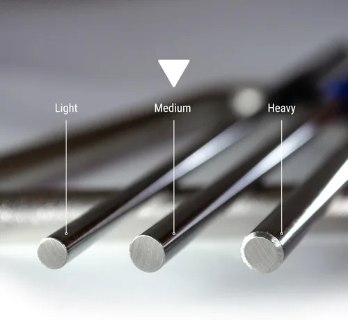 Vista 7 de TreeWorks Golpeador triangular, fabricado en Estados Unidos, acero inoxidable, accesorio profesional para instrumentos musicales de percusión