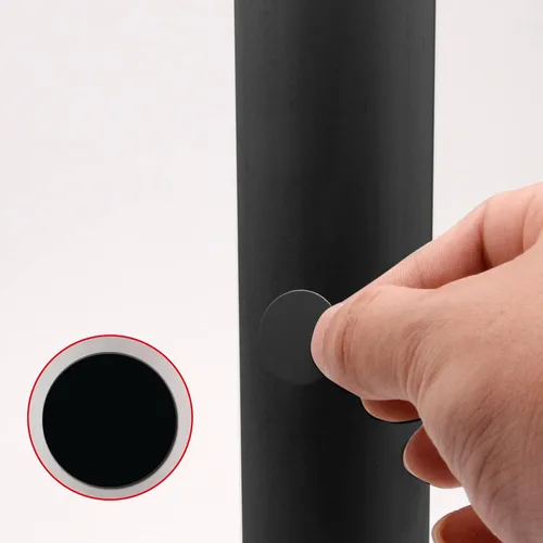 Vista 7 de Calcomanías autoadhesivas para agujeros de tornillo, 5 hojas270 unidades, cubiertas adhesivas de PVC para tornillos a prueba de polvo, para muebles