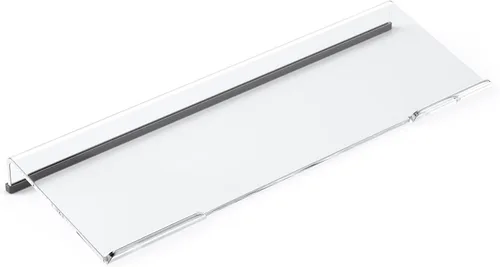 Vista 10 de Richboom - Soporte para teclado de computadora, inclinado, elevador de teclado de PC para escritura ergonómica fácil, bandeja de teclado acrílica