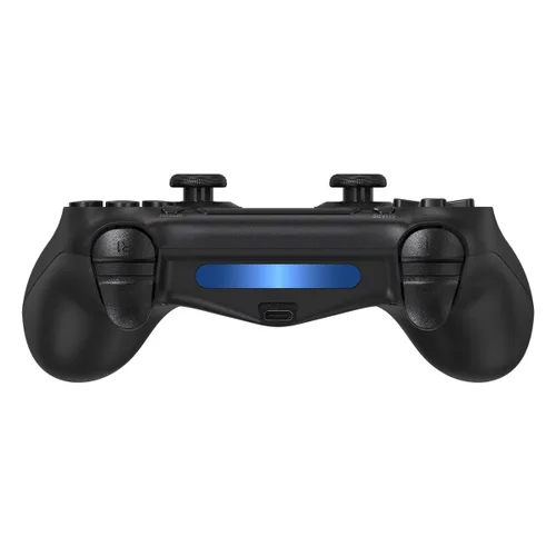 Vista 3 de TIANHOO Controlador inalámbrico compatible con PS4/Pro/Slim, con retroalimentación de vibración, detección de movimiento, panel táctil, barra