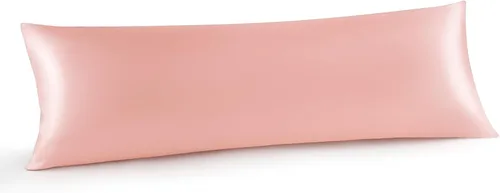 Vista 73 de INFIIXSO Funda de almohada de seda de morera, para cabello y piel, tamaño estándar, cremallera oculta, 20 x 26 pulgadas, suave y refrescante