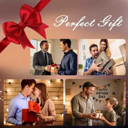Vista 7 de Set de perfume para hombres, colección de fragancias clásicas con diferentes 4 fragancias, 1.0 fl oz/1fl oz