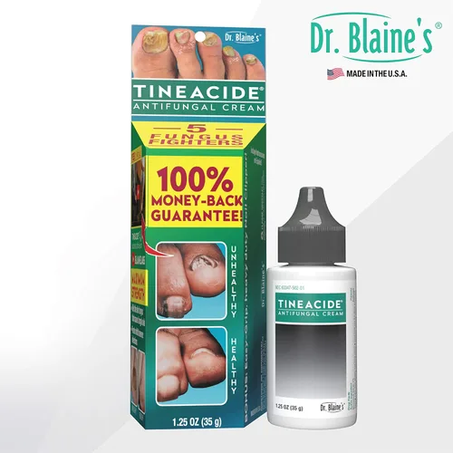 Vista 4 de Dr. Blaine's Tineacide Crema Antifúngica 1.25 oz. (Cantidad de 3)