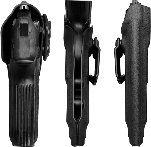 Vista 8 de Beretta 92FS 92A1 96A1 Funda IWB / OWB Kydex para Beretta 92 FS / 92 A1 / 96 A1 Accesorios de Pistola - Interior / Exterior en el Cinturón Porte