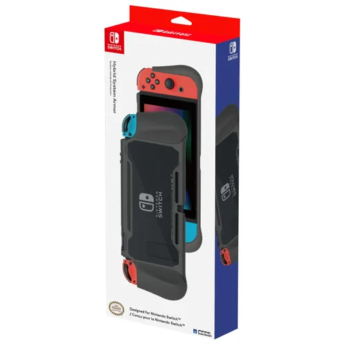Vista 2 de HORI Nintendo Switch Hybrid System Armor Pro for Nintendo Switch - Officially Licensed by Nintendo - Nintendo Switch