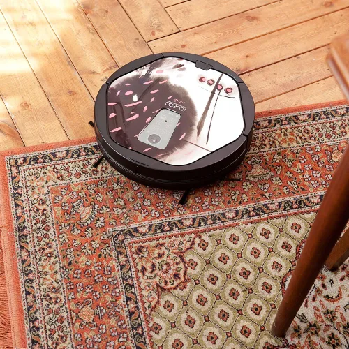 Vista 3 de iClebo Arte YCR–M05 Smart Home/Office Vacuum Cleaner & Floor Mopping Robot - Cleans Methodicaly with Camera Recognition Vision Mapping Technology