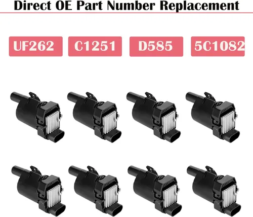 Vista 3 de Paquetes de Bobinas de Encendido Redondas para V8 5.3 6.0 Chevy Silverado 1500 2500 Tahoe Suburban Express GMC Sierra Yukon XL Savana Escalade 2000