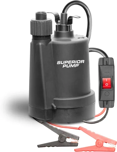 Vista 7 de Superior Pump 91570 Bomba sumergible termoplástica de utilidad de 3300 GPH, 1/2 HP con cable de 10 pies