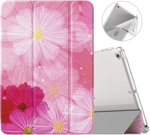 Vista 10 de MoKo Funda para Nuevo iPad de 9ª/8ª/7ª generación (2021/2020/2019), TPU suave translúcido esmerilado, carcasa trasera delgada, funda protectora