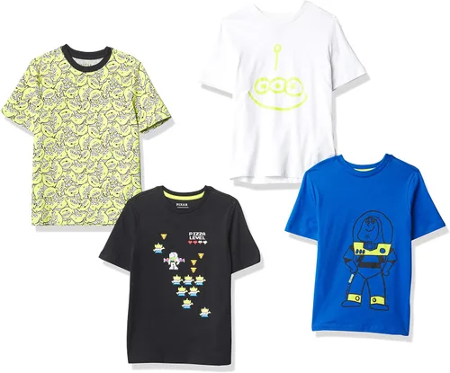 Vista 37 de Amazon Essentials Disney Marvel Camisetas de manga corta para niños y niños pequeños de Star Wars (cebra previamente manchada), paquetes