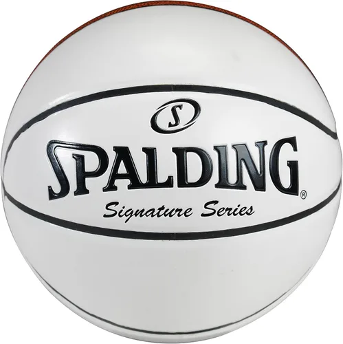 Spalding Signature Series - Balón de baloncesto con autógrafo, piel sintética, 23.2 pulgadas de largo x 23 pulgadas de ancho x 24.8 pulgadas de alto