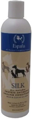 Vista 4 de Espana Silk ESP2120DC - Acondicionador antiséptico de proteína de seda especialmente formulado para perros y gatos, 33.82 onzas