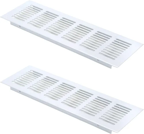 Vista 15 de Geesatis Cubiertas de Ventilación de Aire para Piso, Gabinete, Pared, Techo – Rejilla de Aluminio de Servicio Pesado Resistente a la Oxidación