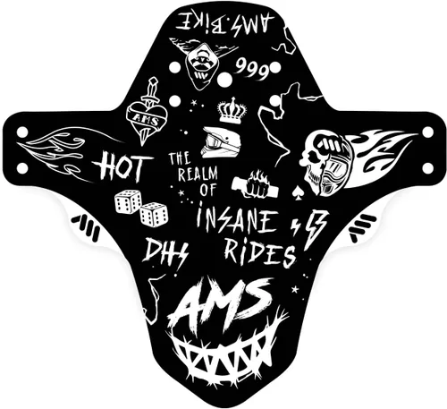 Vista 16 de Guardabarros delantero estilo All Mountain, se adapta a 26, 27.5, 29 pulgadas, tamaño grande