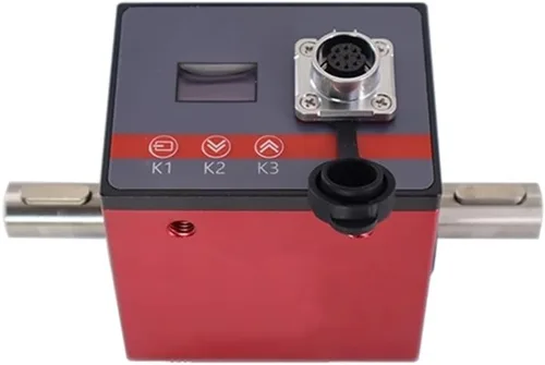 Vista 4 de Sensor de par giratorio digital ATO, sensores de par dinámico de 0.1 Nm con pantalla LCD para medición de velocidad del motor, señal de salida ± 5 V