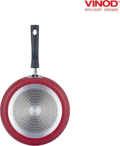 Vista 5 de Vinod Cookware Dosa Plancha (Tawa) con base de inducción – Sartén antiadherente de aluminio 100 y con superficie antiarañazos – Sartén plana