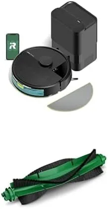 Paquete de robot aspirador y trapeador iRobot Roomba 104 + piezas de repuesto auténticas iRobot Roomba - Cepillo de cerdas multisuperficie