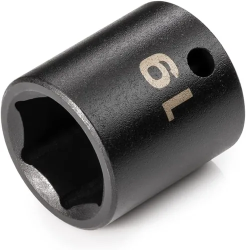 Vista 89 de TEKTON Zócalo de impacto de 6 puntos semiprofundo de 3/8 pulgadas x 1 pulgada SID14025